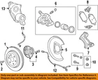 Gm Oem 17-25 Acadia Rear Suspension Brake Components-rotor 13516726 New. Price: $49.64.