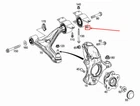 Mercedes-benz W177 Front Left Control Arm Bushing A2473330500 New. Price: $53.21.