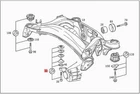 Genuine Mercedes A208 C208 CL203 R170 S202 Rs Rear Axle Carrier 2023509608 New. Price: $56.88.