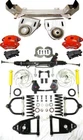 1949 54 Chevy Car Mustang Ii Front End Suspension Power 2" Drop Ifs Wilwood Ford New. Price: $1940.65.