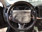 2015 Chrysler 300 Steering Wheel Spoke Black Leather Woodgrain Top 963420 Used. Price: $135.00.