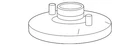 Genuine Acura 2015-2020 Tlx Strut Mount 52675-T3V-A01 New. Price: $59.64.