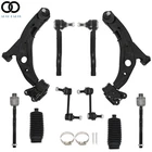 10 Front Suspension Lower Control Arms Kit 2007-2014 Ford Edge Lincoln Mkx New. Price: $113.04.