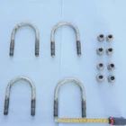 Oem Mercedes Sprinter Rear Leaf Spring U-bolts With Nuts 9063251147 Used. Price: $120.00.