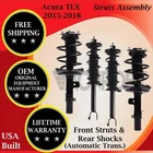 Monroe Genuine Oem Front & Rear Struts For 2015-2018 Acura Tlx Lifetime Warranty New. Price: $415.00.