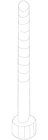 Genuine Mitsubishi Torsion Bar Bolt MB303360 New. Price: $11.58.
