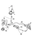 Genuine Mopar Power Steering Cooler 4743902AB New. Price: $85.36.