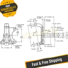 Wilwood 831-15890 Afx Prospindle Kit New. Price: $317.57.