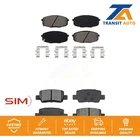 Front Rear Semi-metallic Brake Pads Kit For 2021-2025 Kia Seltos Fwd KSM-100710 New. Price: $46.94.