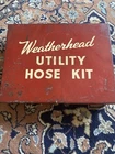 Antique Vintage Metal Box Weatherhead Utility Hose Kit Brake Line Zerk Fitting Used. Price: $75.00.