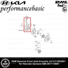 Oem Genuine Front Axle Knuckle Lh 51710D2001 For Hyundai Genesis G80 2017-2020 New. Price: $252.00.