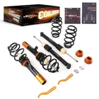 Adjustable Coilovers Suspension Springs Kit For Volkswagen Jetta MK5 MK6 06-17 New. Price: $90.00.