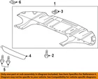Gm Oem 18-24 Terrain Front Bumper Grille Splash Shields-air Deflector 23188329 New. Price: $26.98.