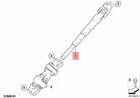 Genuine Bmw X3 E83 1.8D 2.0D 2.0I 2.5I 2.5SI 3.0D Steering Shaft 32303412450 New. Price: $220.48.