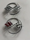 1962 Chevrolet Corvette Chrome Front Nose Emblem Used. Price: $40.00.