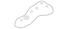 Genuine Audi Side Support 5Q0-199-517-E New. Price: $18.02.