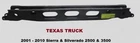 2001 10 Silverado 2500 Torsion Bar Support Mount Suspension Frame Crossmember Used. Price: $265.00.