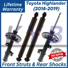 Kyb Oem Front Struts & Rear Shocks For 2014-2016 Toyota Highlander 12YR, Warran. New. Price: $390.99.