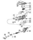 Genuine Mopar Tilt Column Release Lever 5057521AD New. Price: $38.04.