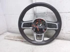 2020 Jeep Gladiator Black Leather Steering Wheel W/silver Accent Heated Oem Used. Price: $149.95.