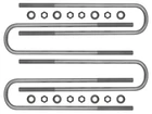 Icon Vehicle Dynamics 67002 Leaf Spring Axle U-bolt Kit New. Price: $125.85.