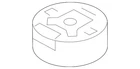 Genuine Volkswagen Cross-member Bushing 3QF199867A New. Price: $70.66.
