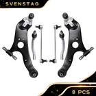Svenstag Control Arm Kit With Sway Bar Links For 2011-2018 Toyota Sienna 8PCS New. Price: $117.99.