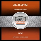 Lemforder Mercedes-benz Subframe Bushing 2113511442 New. Price: $54.99.
