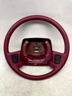 1990-1995 Chrysler Lebaron Steering Wheel Red Leather W/ Cruise Control Oem Used. Price: $83.99.