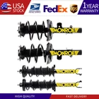 Monroe Oem Front & Rear Struts Assembly For 2015-2018 Acura Tlx With Warranty New. Price: $438.79.