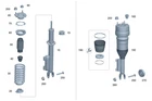Genuine Mercedes-benz Stop Buffer Sh Abs 213-321-11-00 New. Price: $47.35.