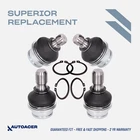 Autoacer - 4P Rear Upper & Lower Control Arm Ball Joints For Pathfinder 2.5 3.0L New. Price: $91.00.